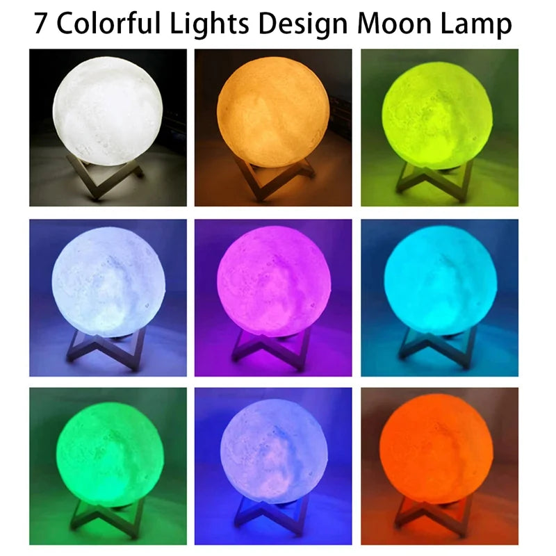 Buch Licht LED Mond Licht Galaxy Licht, Mond Nachtlicht, Mädchen, Junge, Kind Geburtstag Geschenk, Schlafzimmer Dekoration Indoor Beleuchtung
