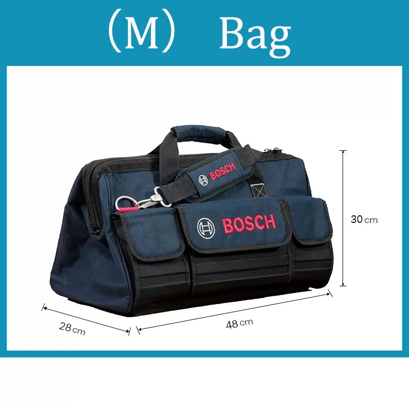 Aufbewahrungstasche BOSCH Marke Canvas Werkzeugtasche Große Kapazität Koffer Verschleißfest Wasserdicht Mehrzweck Hand Tasche Toolkit