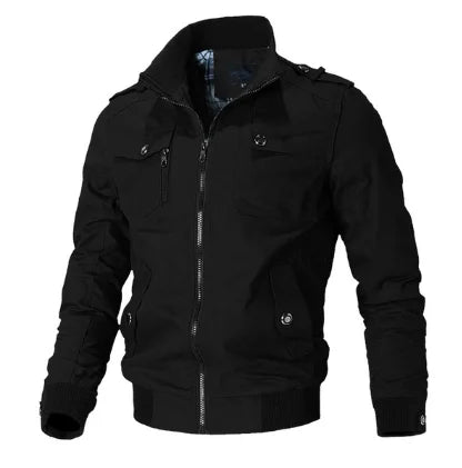 longchengyixi Angeln Taktische Jacke - Baumwolle Slim-Fit