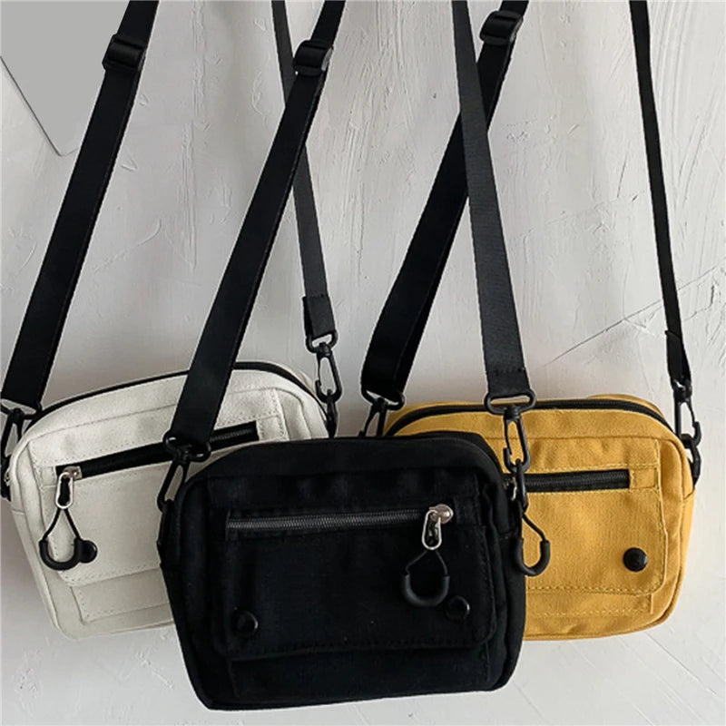 Umhängetasche 2025: Canvas Casual Versatile Fashion - Large Capacity Mobile Phone Coin Purse Women Collection