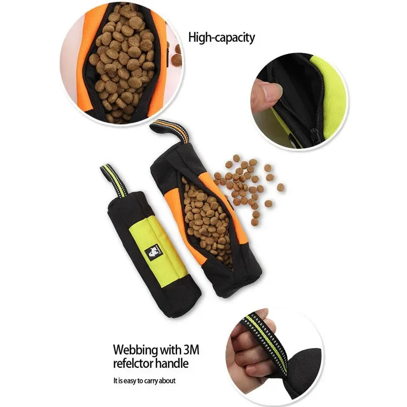 Truelove Feed Dummy Dog Pet Treat Bag 2025: Reflektierende Hundetrainings-Tasche Multiple Kammern - Designed Treats Toys Poop Bags Durable Materials Accessoire
