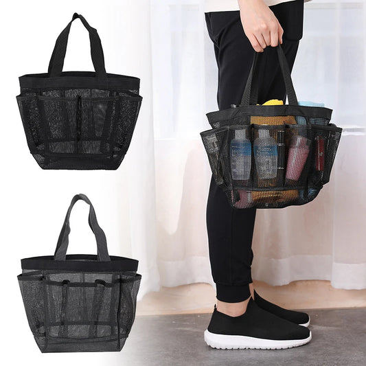 Strand-Tasche 2025: Large Mesh Beach Tote Bag Vacation Beach Toy Bag Swimming Bag Packable for Beach Pool Trip & Vacation Collection