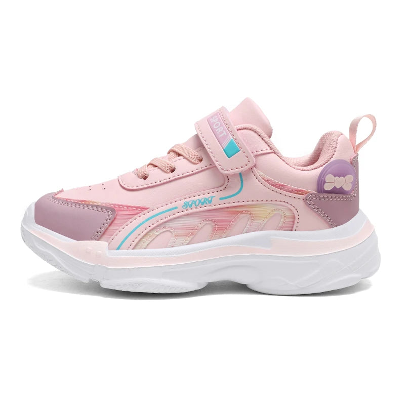 Schule Sneaker Für Mädchen Rosa 2025 Neu Komfortabel Frühling Casual Schuhe Für Kinder Weich Flexibel Kinder Mädchen Sport Schuhe
