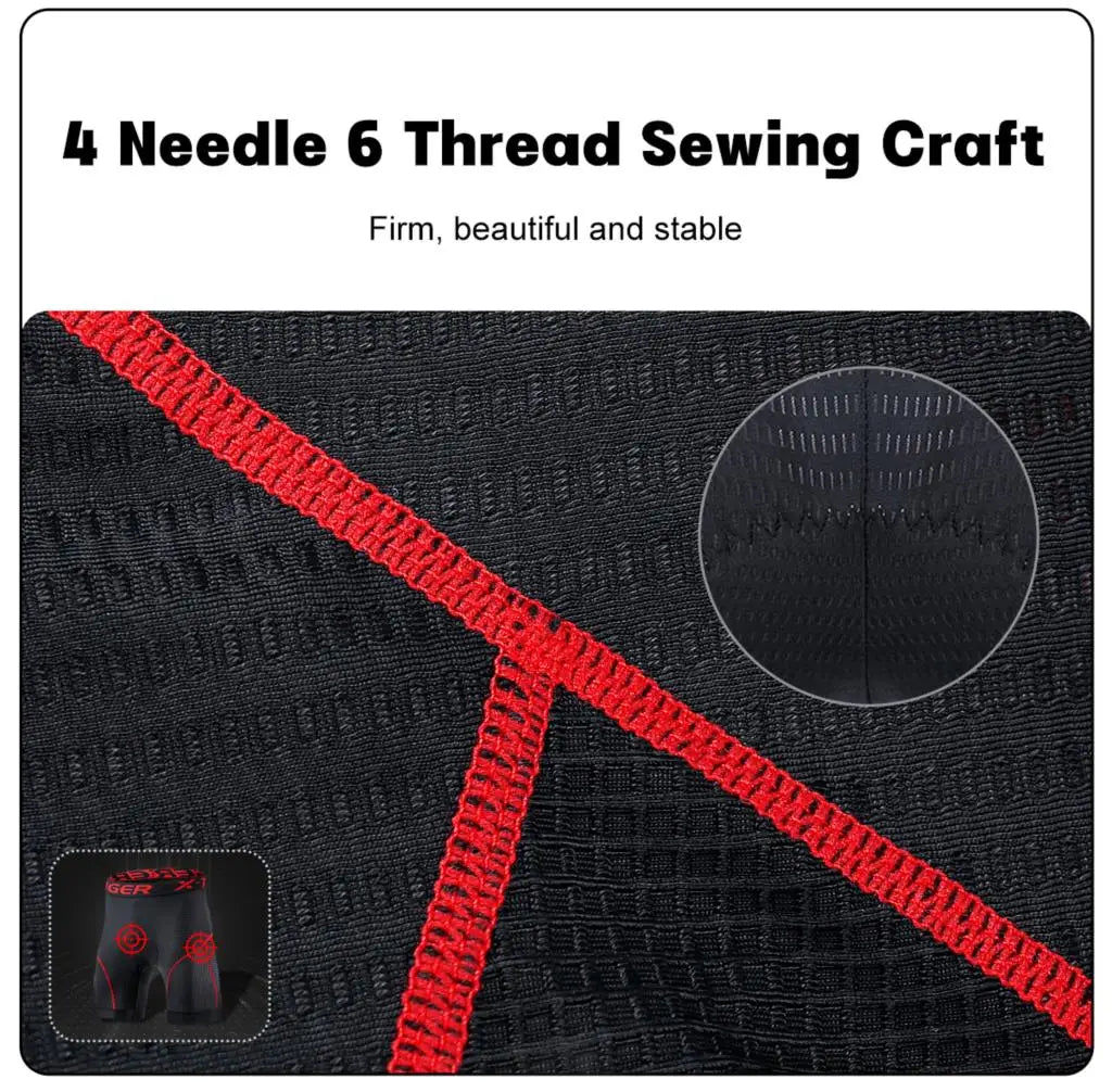 X-TIGER XM-DNK-36001 atmungsaktiv - Gel-Pad, S-XL, Poly