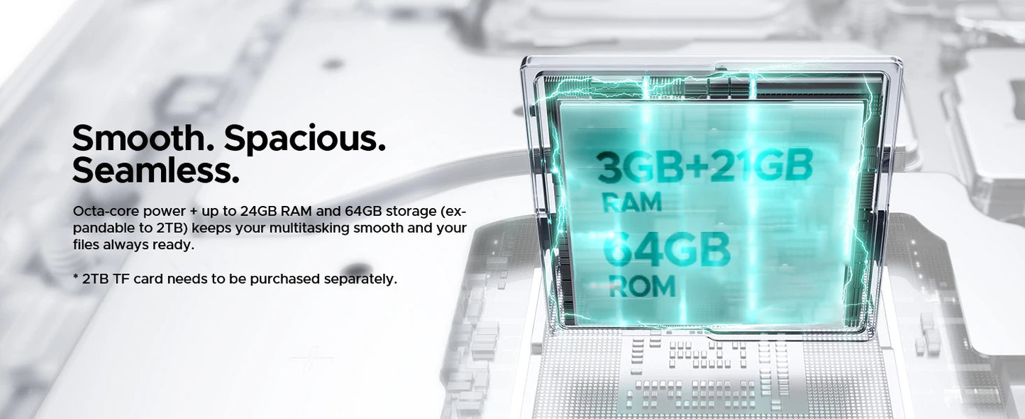 DOOGEE Note56X 6,56 Zoll Display - Akku 6150 mAh, CPU Unisoc SC9863A