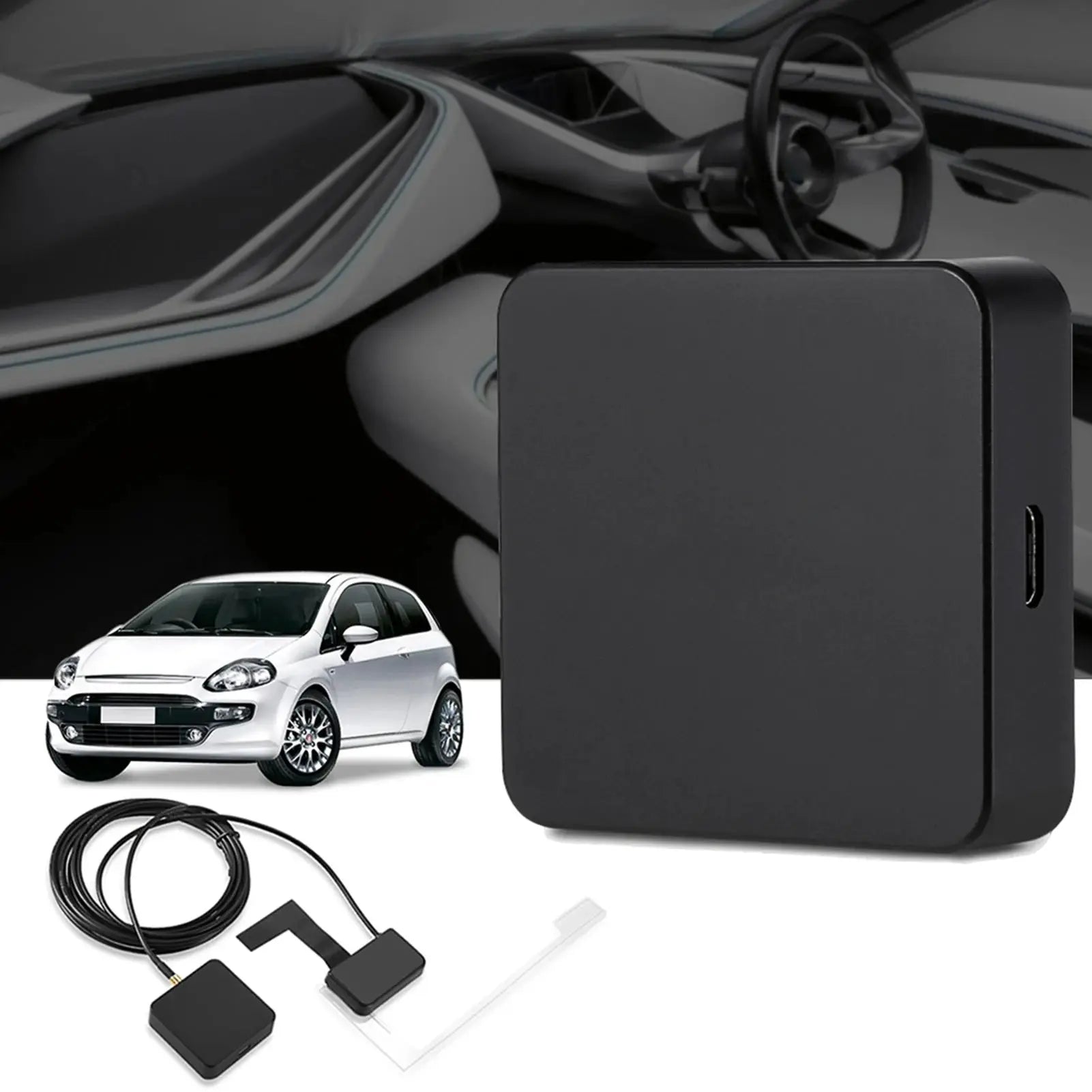 DAB 004 USB DAB Box Digitaler Radioantennen-Tuner FM-Übertragung für Autoradio Android 5.1 für Länder mit DAB-Signal by Golden Bridge Store