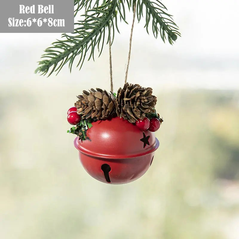 Weihnachtsdekoration, Weihnachtsbaum, Plüsch-Anhänger, Weihnachtsmann, kleine Glocke, Elch, Schneeflocke, Schleife, Stern, Glückstüte, Zuckerstangen-Anhänger