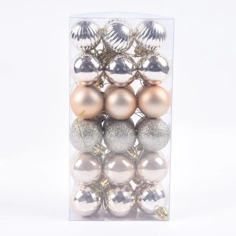 Choice Kugeln Bruchsicher - 36 Stück, Durchmesser 4 cm, Kunststoff