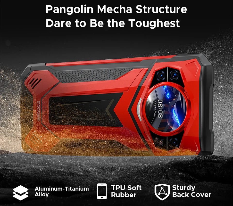 DOOGEE S200 Plus AI Outdoor-Smartphone - 11000mAh Akku 66W 6,72 Zoll