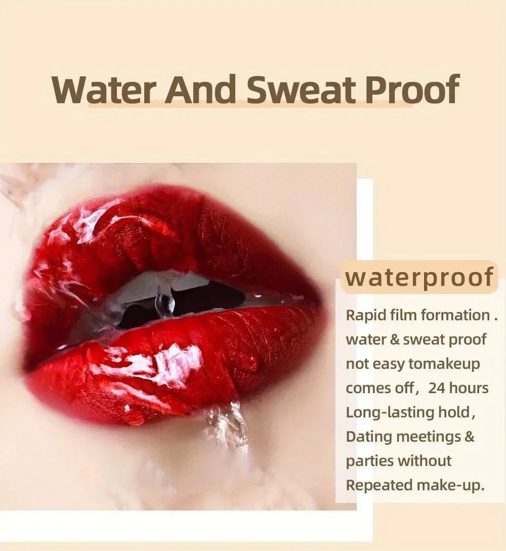 Matte Liquid Lipstick Waterproof Long Lasting Velvet Mate Nude Red Lip Gloss Lint Tube Makeup Cosmetic Lipsticks Lipgloss