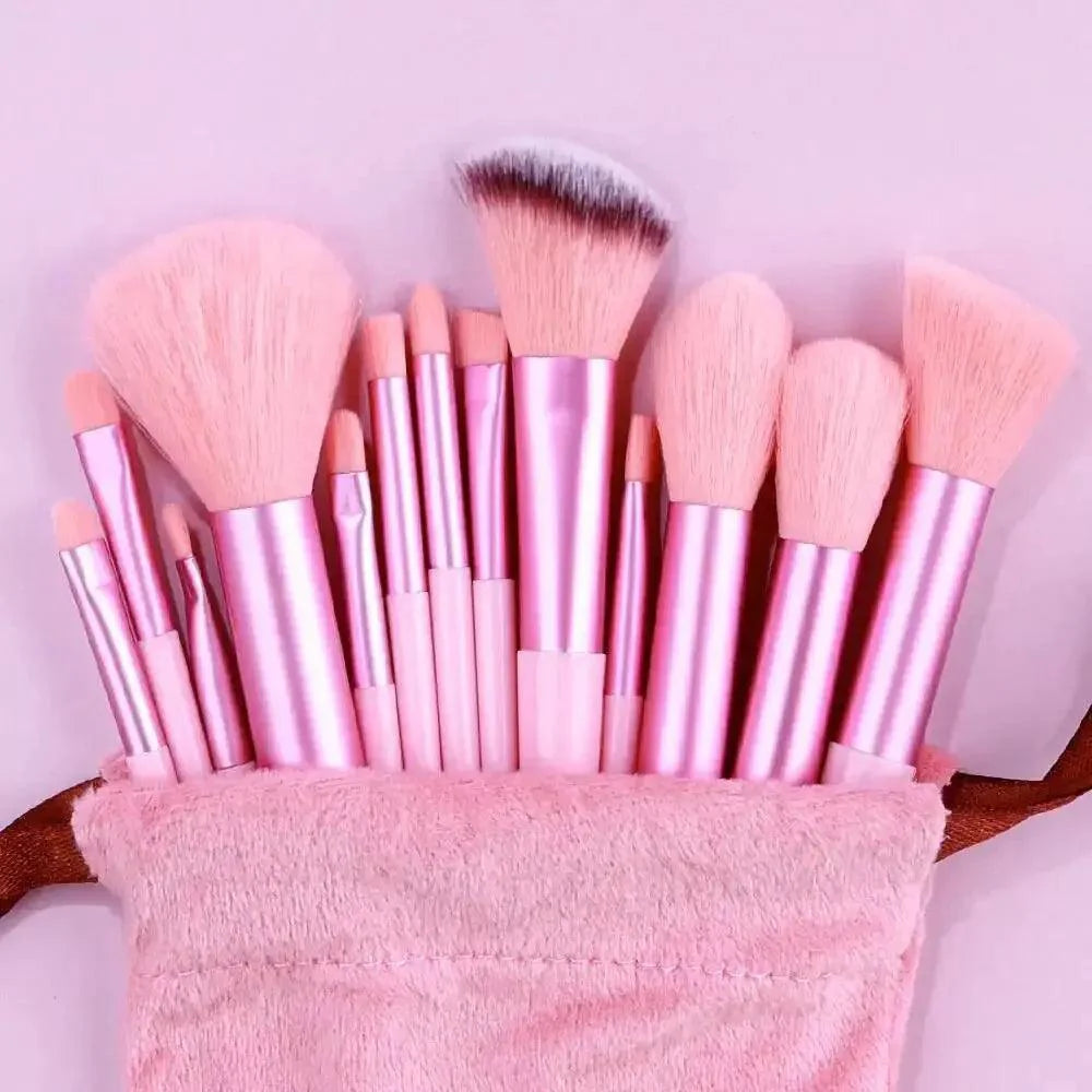 Makeup brush set soft fluffy professional cosmetic tool