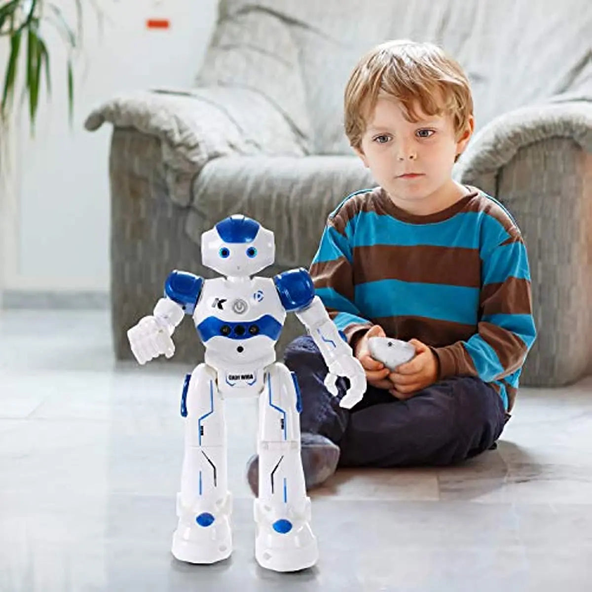 RC Robot Toy Kids Intelligence Gesture Sensing Remote Control Robots Program for Kids Aged 3 4 5 6 7 Boys Girls Birthday Gift
