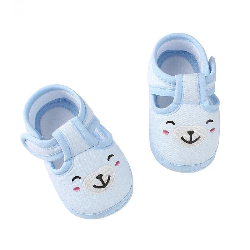 Neugeborene Cartoon Baby Schuhe 2025 - Premium Erste Laufschuhe Weiche Sohle - Jungen Mädchen Kleinkind Frühling Herbst