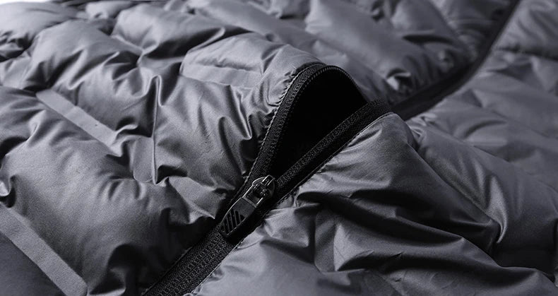 LzllttCN Winter Warme Weste - Ohne Kapuze Wasserabweisend Reißverschluss Taschen Größen Regular