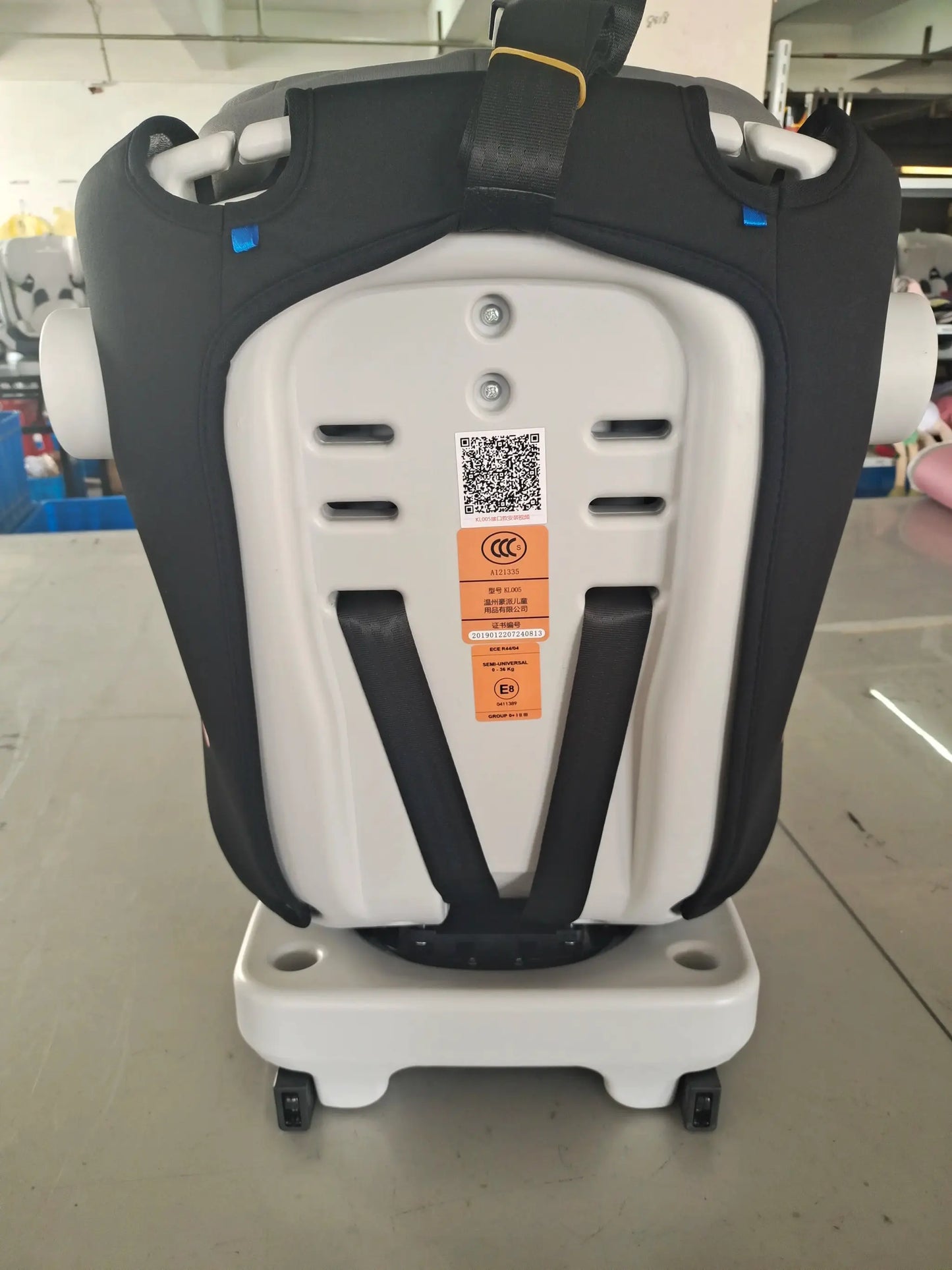 Kinderautositz 360 Grad Drehbar ISOFIX und 5 Punkt Gurt