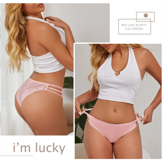 All Of Me N667 Spitzenwäsche Low Waist - 7er Set Viskose