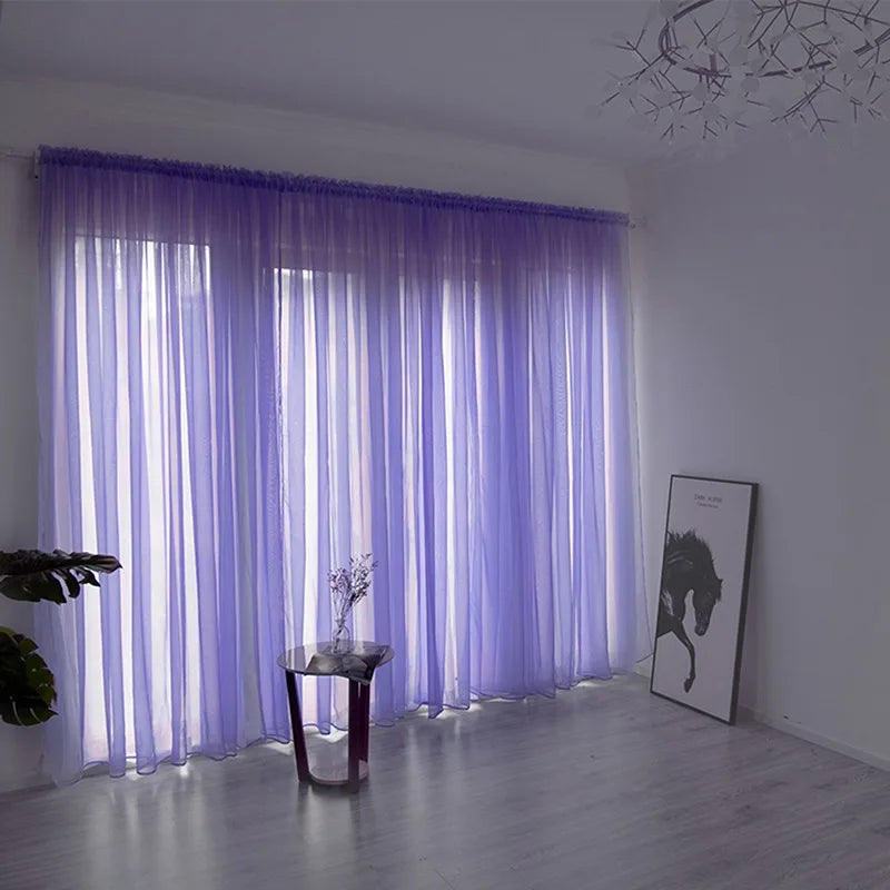 Zhejiang Vorhang Transparent - 100x200cm Polyester 1Stk