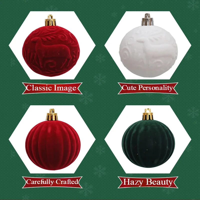 Choice Weihnachtskugeln - 12er Set Ø6 cm Glas Christbaumschmuck