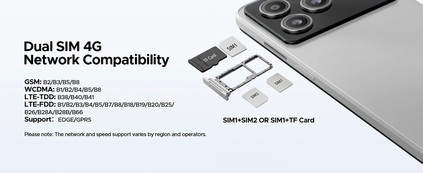 DOOGEE Note56 Pro Smartphone - 6150 mAh, Schnellladung, 6,56 Zoll