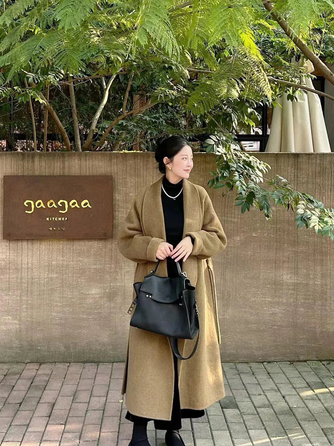 ARI luxury soft cowhide leather shoulder bag classic fashion