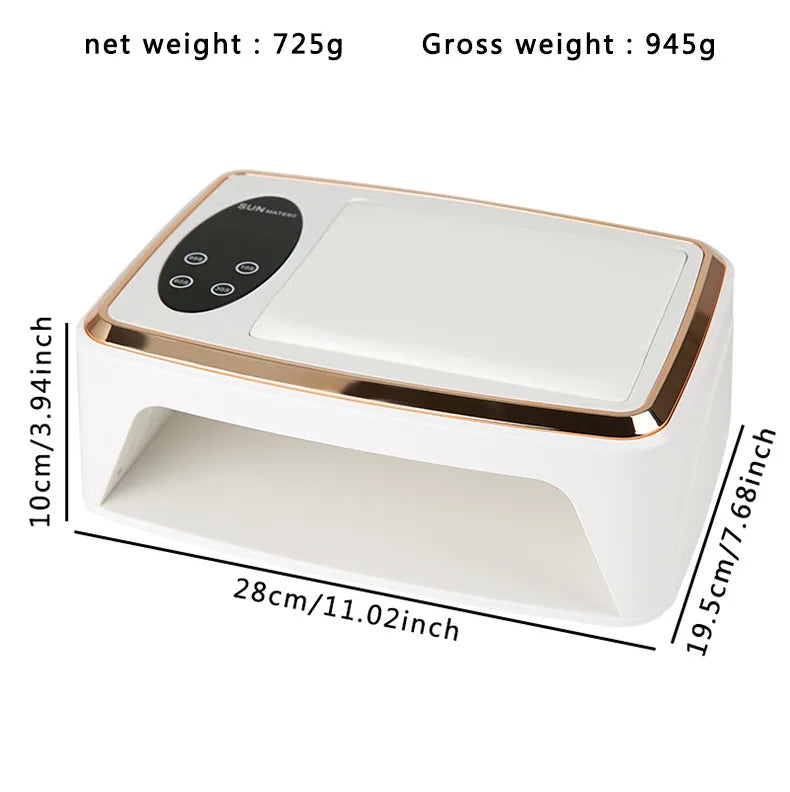 HOMEFISH SUN-MATE60 UV Nageltrockner - 380W 90 LEDs