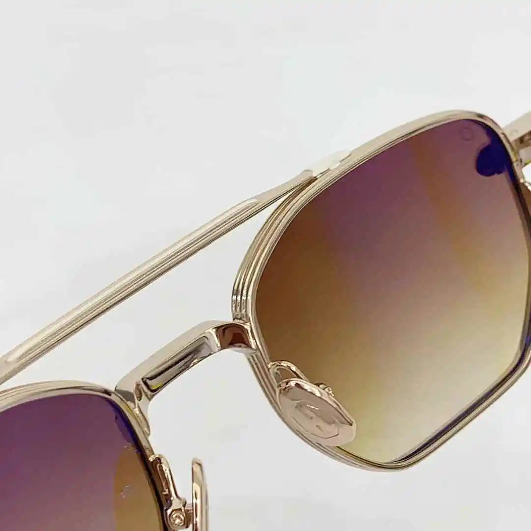 Classic Henri sunglasses inspire retro academic style weightless alloy