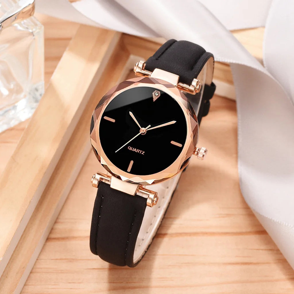 Luxus Uhr Damen Armband Strass - Mode Armbanduhr Weiblich Casual Damen Uhren - Armband Set Uhr Elegant