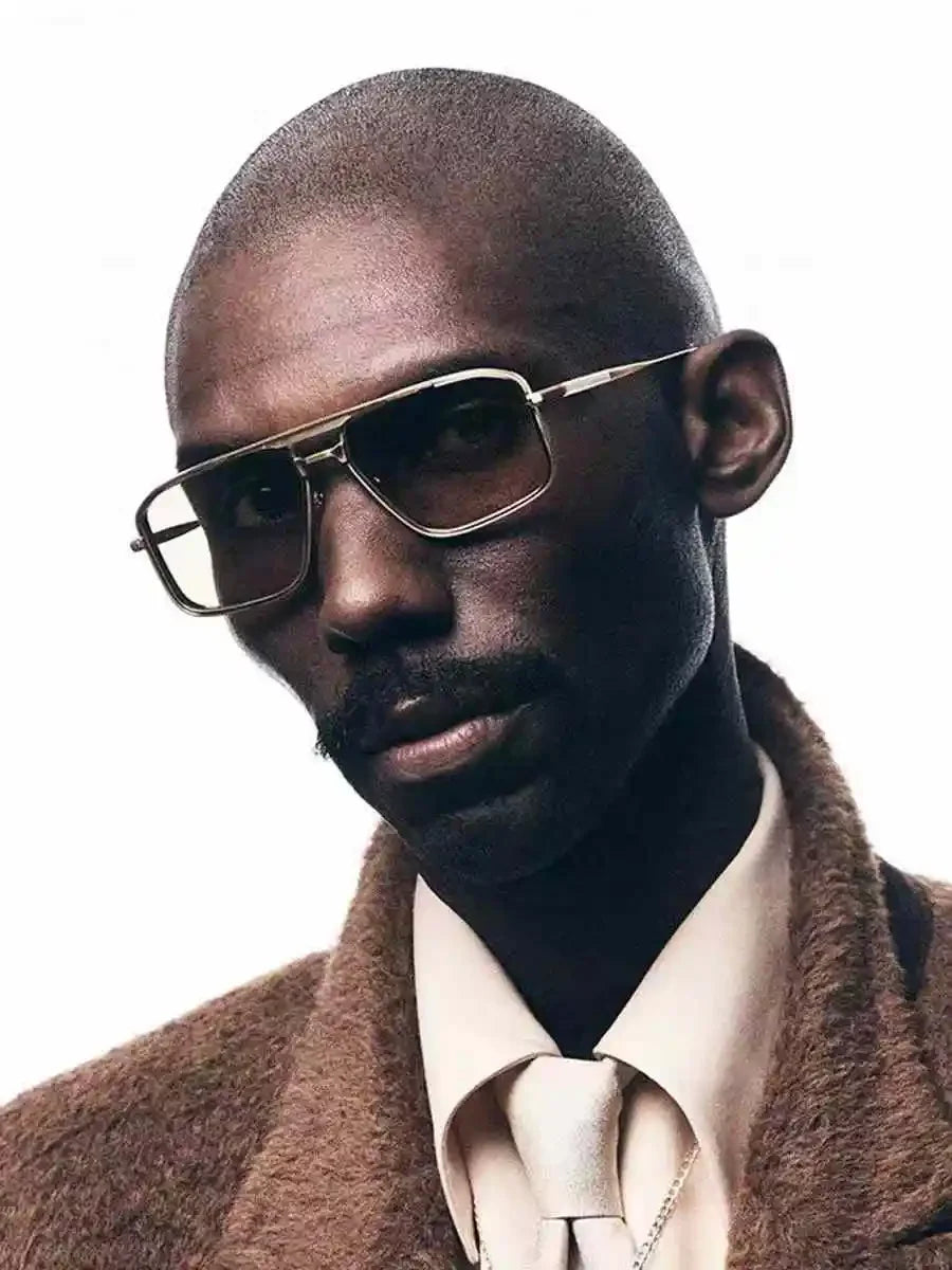 jacques marie mage EARL ultralight titanium, vintage retro square