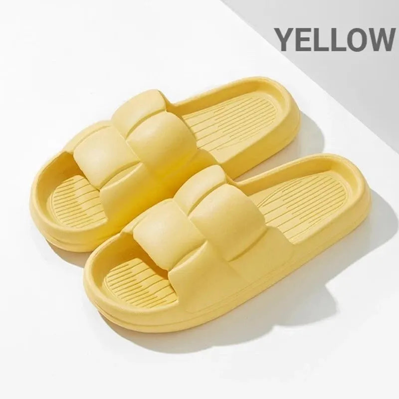 Sommer Weich Schuhe Cloud Hausschuhe Innen Stumm Badezimmer Anti-Rutsch Slide Eva Strand Flip Flops Männer Damen Freizeit Sandalen