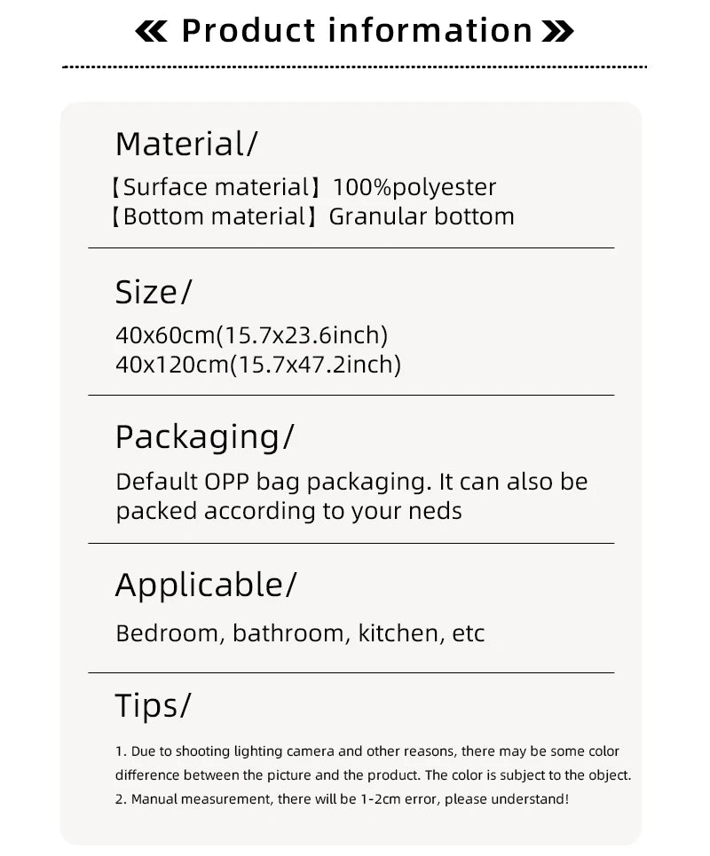 Cartoon Bedroom Carpet Home Bedside Blanket Long Strip Plush Bed Front Floor Mat Living Room Sofa Coffee Table Non-slip Foot Ma