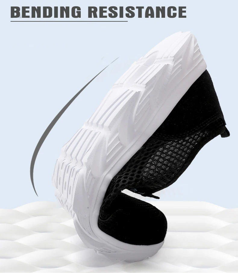 Men's Sneakers Breathable Men Casual Shoes Outdoor Male Slip On Loafers Walking Sneakers Tennis For Men