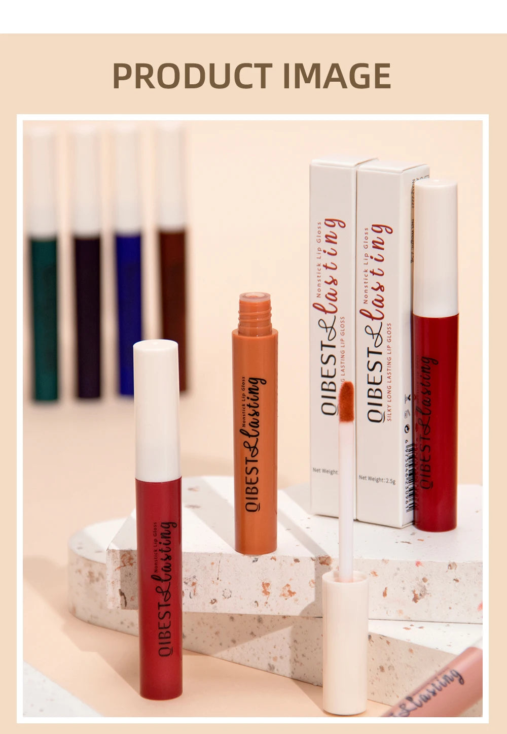 QIBEST Matte Liquid Lipstick