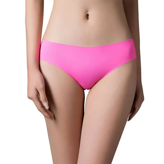 Damen Unterwäsche 2025 - ZXYOUPING Low Waist Seamless Ice Silk Antibacterial S-XXL