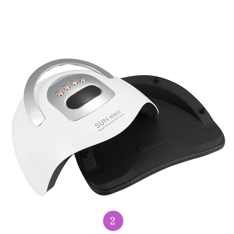 SUN X23MAX 81LEDs UV LED Nail Lamp For Drying Gel Nail Polish Professional Nail Dryer Light With 10/30/60/99s Timer Auto Sensor