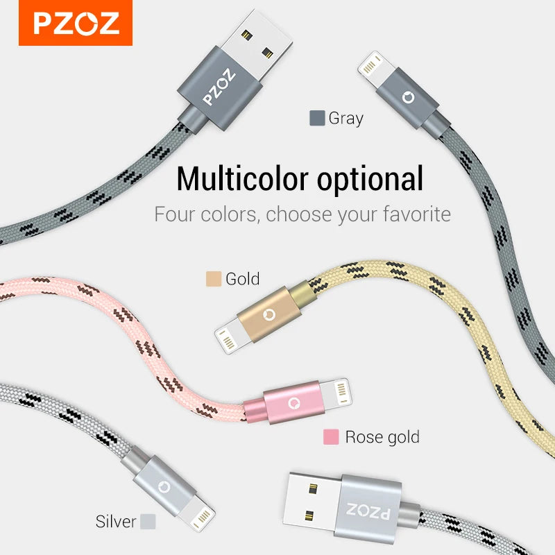 PZOZ USB Kabel Für iPhone - Hochgeschwindigkeits-Ladekabel