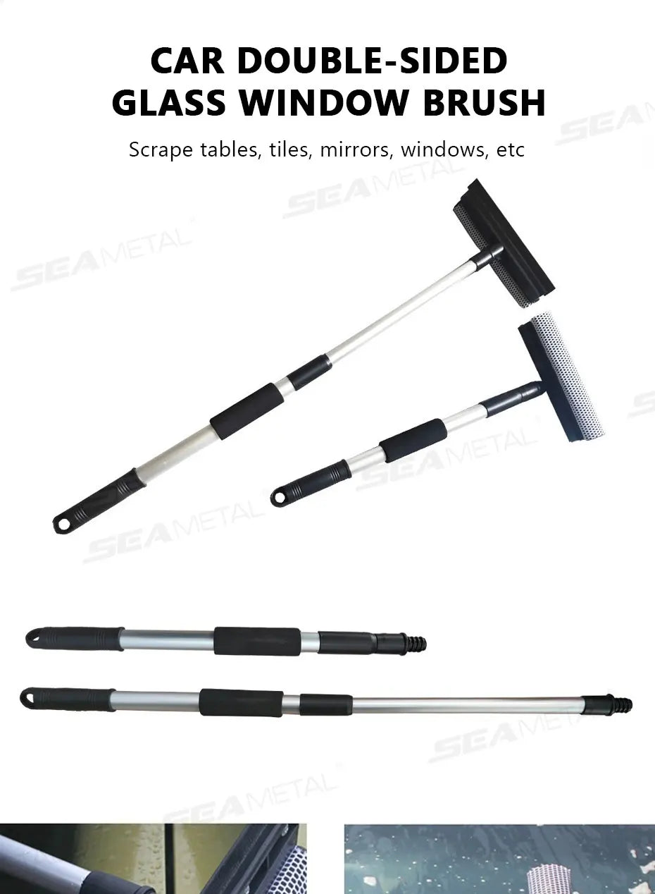 SEAMETAL T-Wischer Fensterreiniger Spiegel - 48×20×6 cm