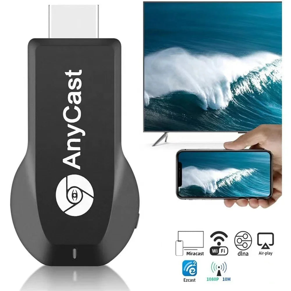 Abdo M2 Plus Drahtlos WiFi Display Stick- 1080p HDMI 2.4GHz