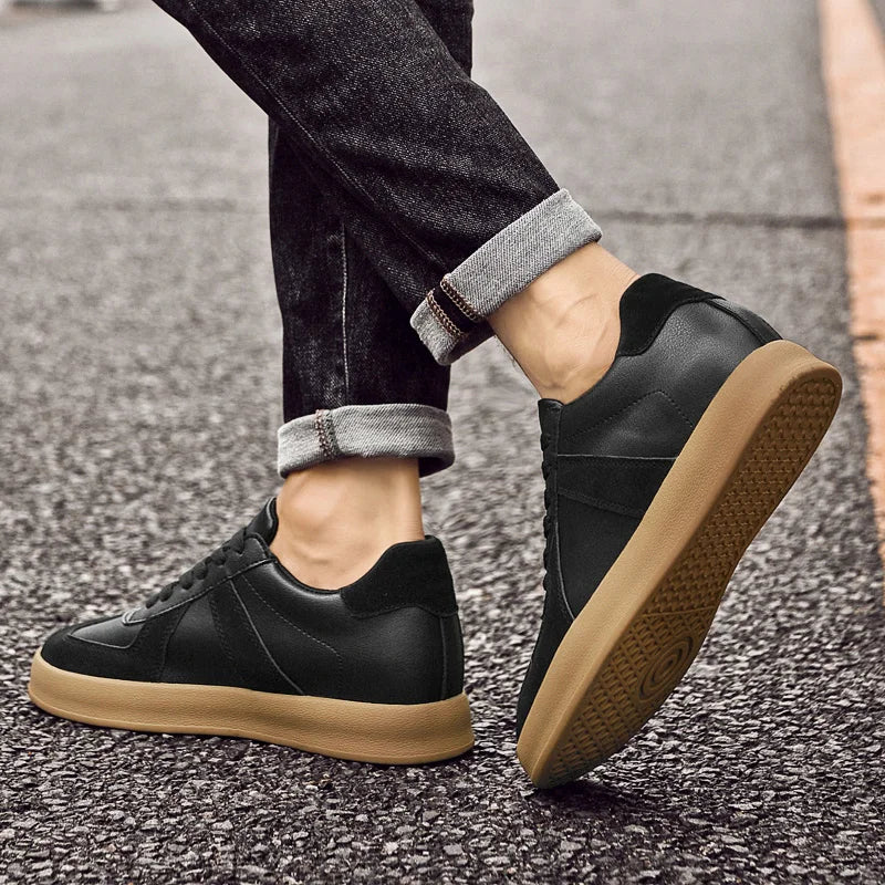 Man Sneakers   Elevator Height Increase Insole 6cm  Sports Men Plus Size 37-44