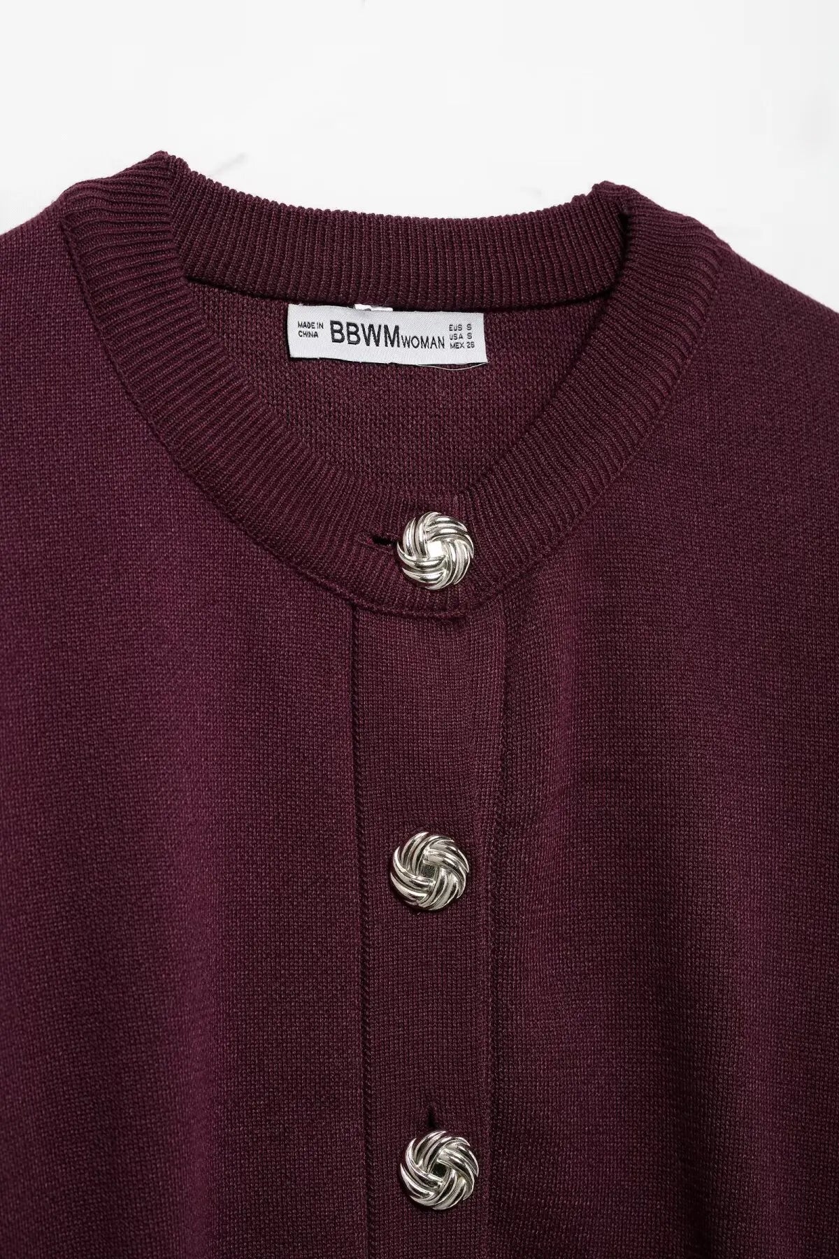 BRIFCN Elegant Strickcardigan - Größe M Gewicht Mittel Länge Regular