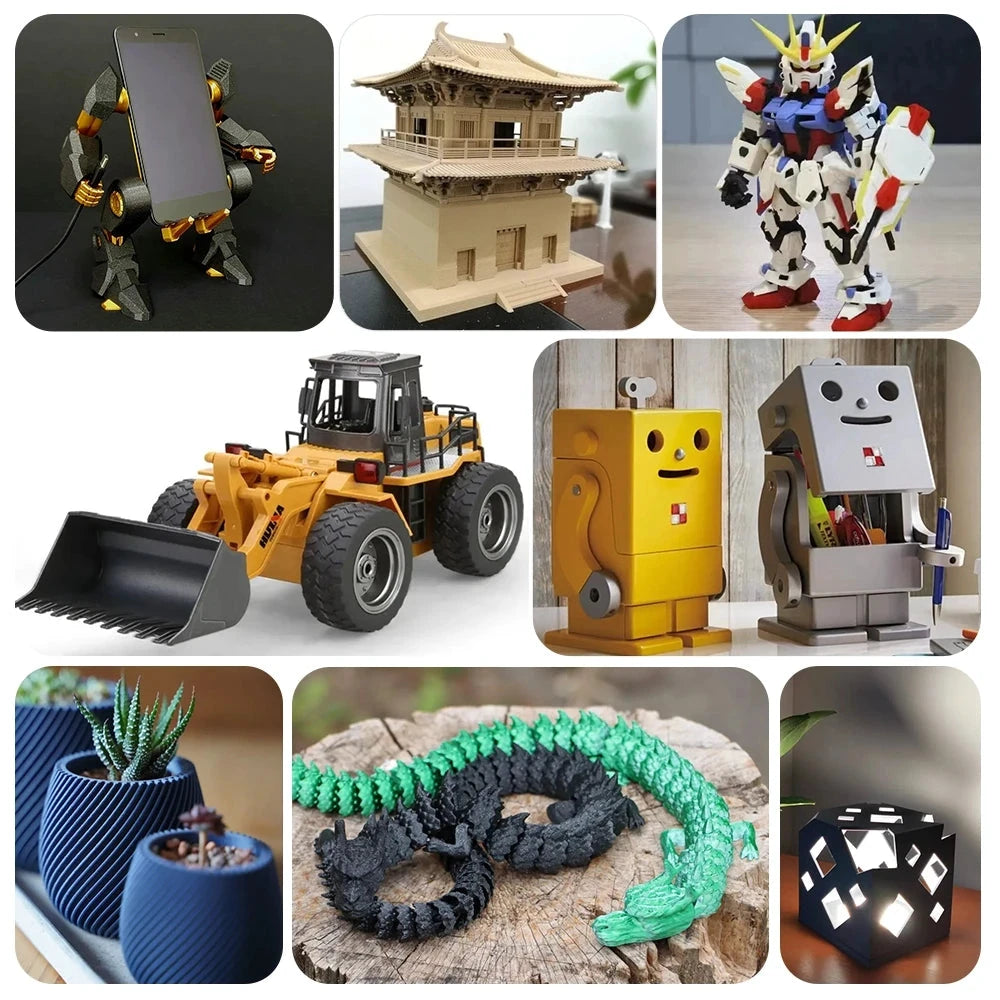 KINGROON PLA Filament - Kapazität 1 Kilogramm, Durchmesser 1,75 mm