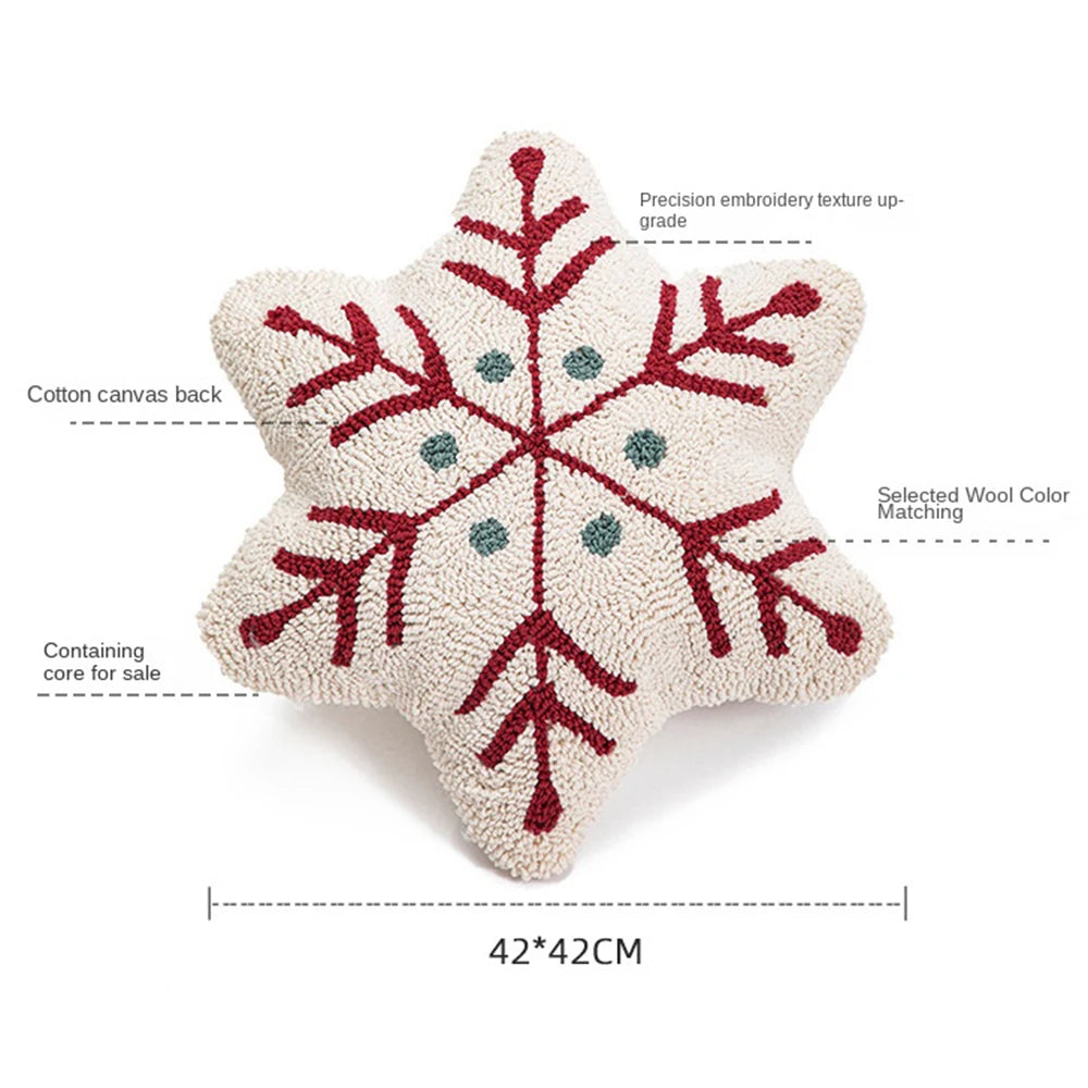 Christmas Pillowcase Christmas Tree Pillow New Year Plaid Sofa Throw Cushion Atmosphere Christmas Decoration Back Pillow Covers