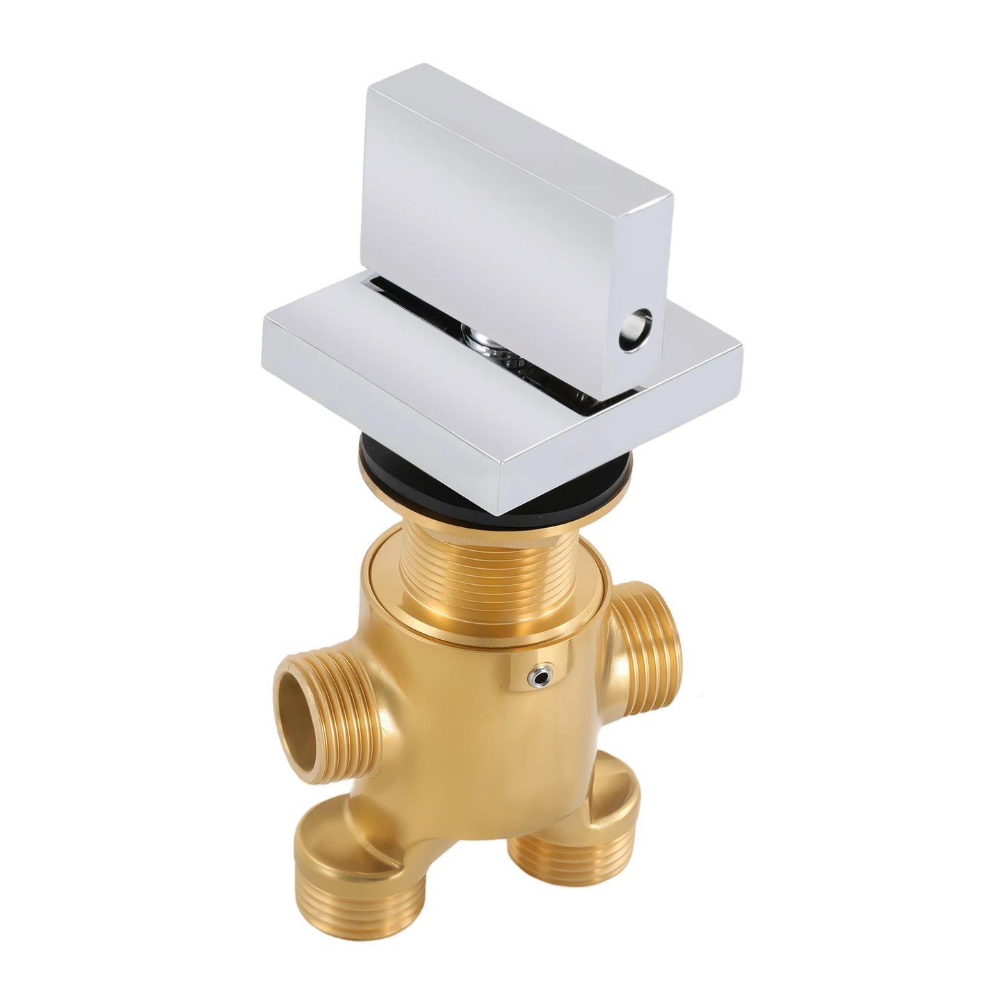 AquaNova Waschtischarmatur Verchromt Messingkörper 5Loch Dreifachgriff