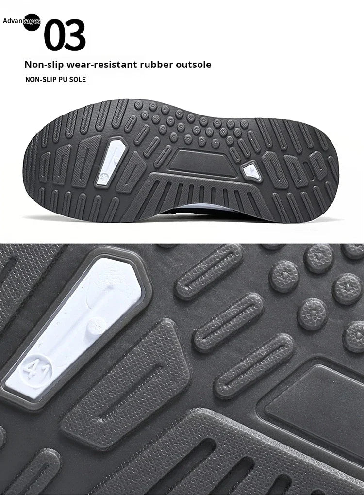 Men Shoes 2024 New Fashion Sneakers for Men Leather Shoes Comfort Lightweight Casual Shoes Outdoor WalkingFootwear