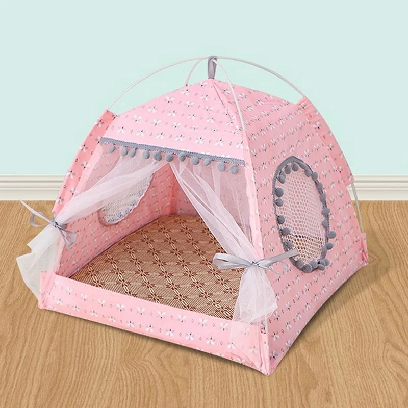 Premium Katzenzelt Bett Komfort - Plüsch 40x40 cm Bis 8 kg