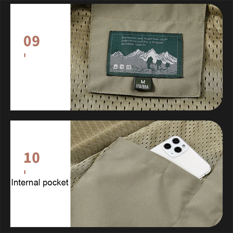 Nordic X1 Winddichte Motorrad Weste - Wasserdicht L/XL