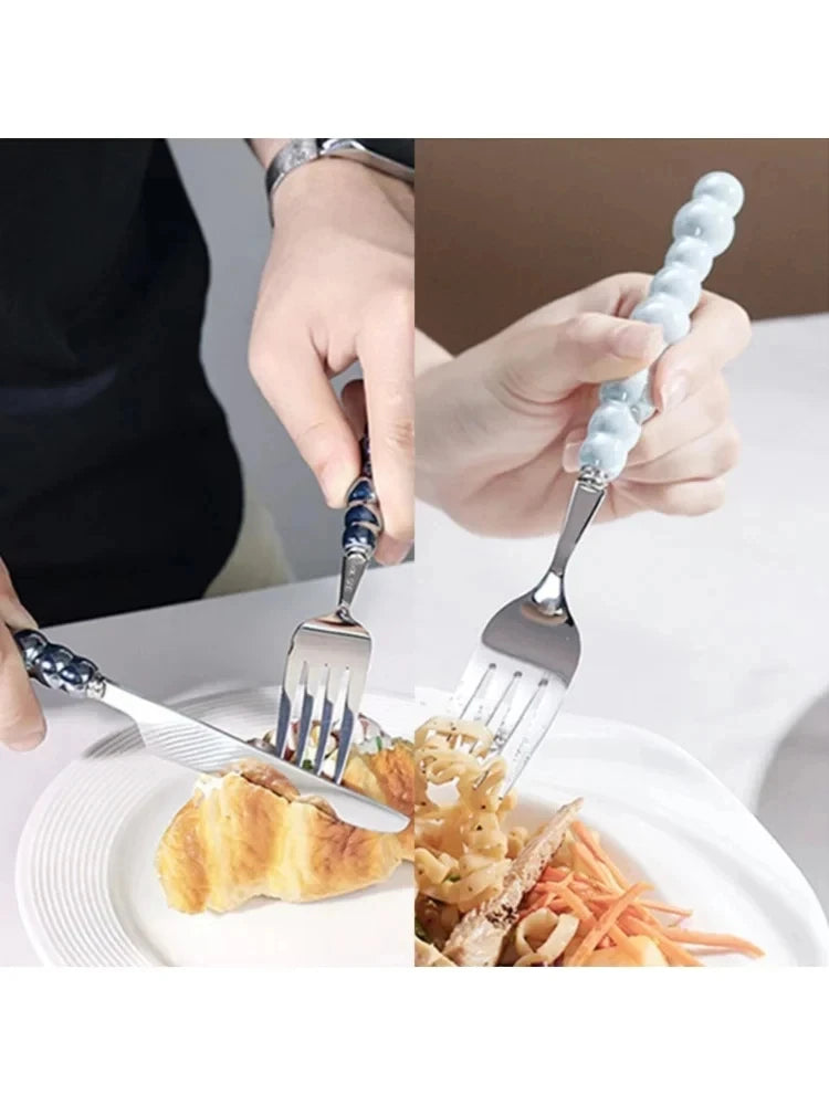 Choice Perlengriff Besteckset - 4 Teile 18/10 20 cm