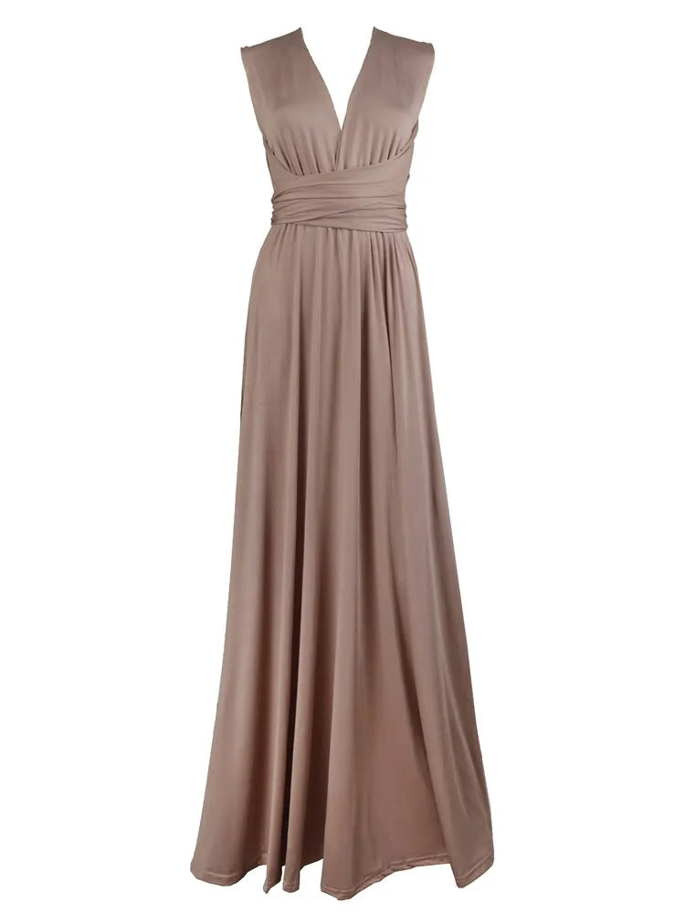 Sexy Women Boho Maxi Club Dress Red Bandage Long Dress Party Multiway Bridesmaids Convertible Infinity Robe Longue Femme