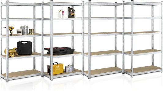 NBVCX Lagerregal Basic Schwerlast - Tragfähigkeit 3500 kg 180x90x40 cm by Golden Bridge Store