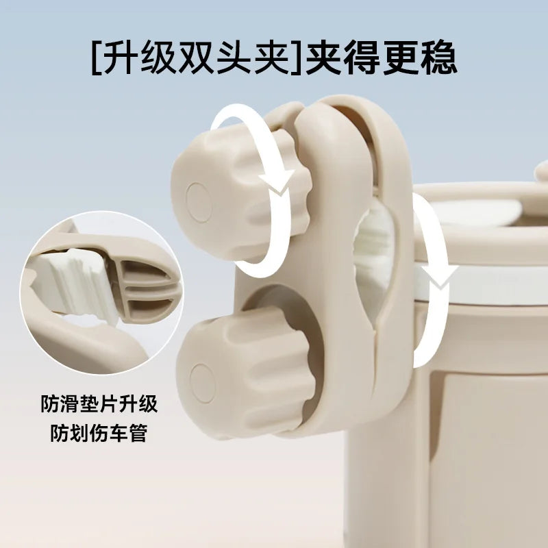 Baby stroller accessories baby bottles rack