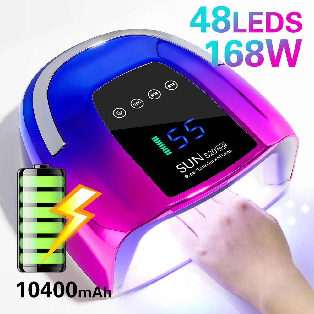 Commodity 168W UV Lampe Wiederaufladbar - 48 LEDs Kabellos